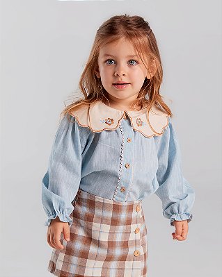 Camisa incrível Azul claro