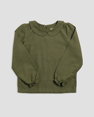 Blusa clássica Verde musgo