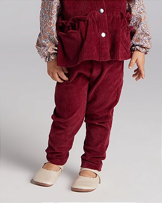 Calça new cogumelo Cramberry