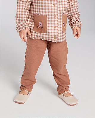 Calça colorir Marrom