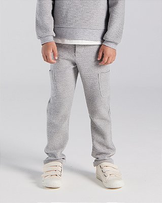 Calça cargo Cinza