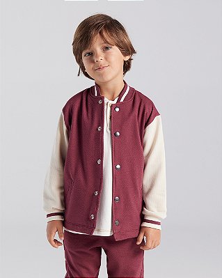 Jaqueta névoa Bordô