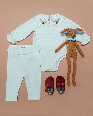 Calça memórias Champagne