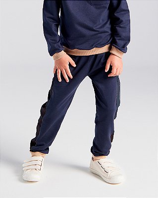 Calça gira pião Marinho