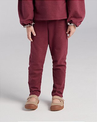 Calça inspirar Bordô