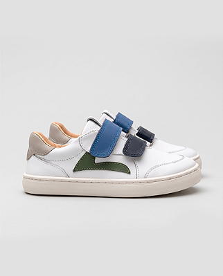 Sapato landy cb.lan2 White/navy/blue tang