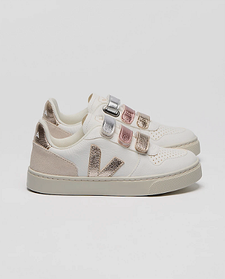 Sapato small v-10 leather bpc Multico extra white