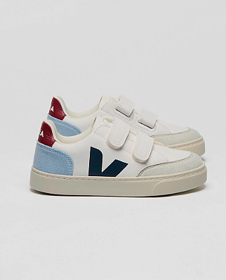 Sapato small v-12 leather Extra white multico