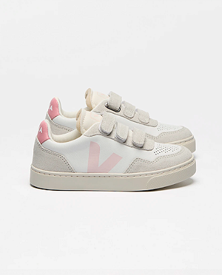 Sapato small V-90 leather Extra white petale