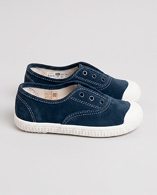 Sapato tnin ladbroke Azul + cru