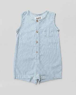 Romper lavanda Vichy azul