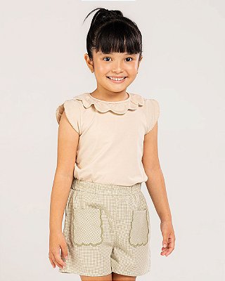 Blusa girassol Amendoa