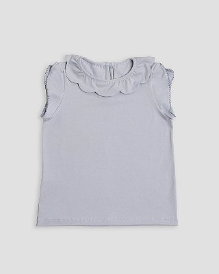 Blusa girassol Azul algodão doce