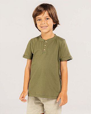 Camiseta leveza Verde musgo