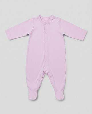 Macacão basic new Rosa algodão doce