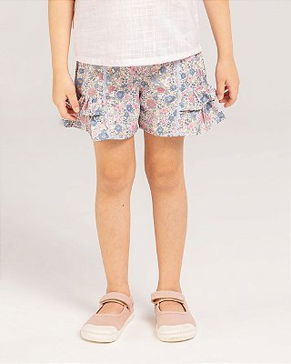 Short babados Bosque
