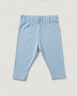 Calça básica Azul algodão doce