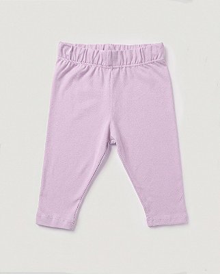 Calça básica Rosa algodão doce