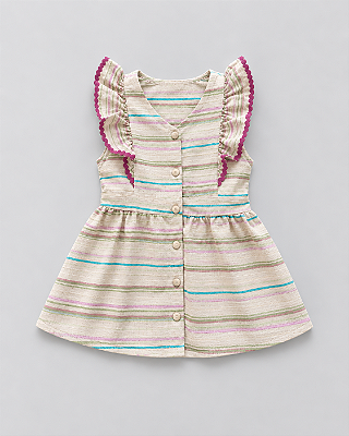Vestido cultivar Listrado lilás
