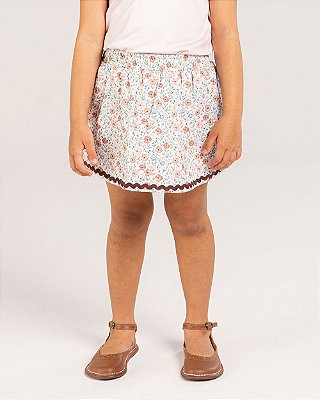 Short saia amêndoa Brisa
