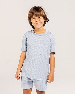 Camiseta essência Azul