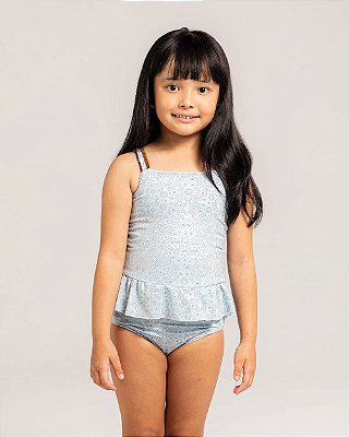 Maiô concha Paisley duna