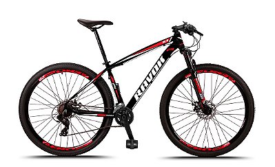 Bicicleta Aro 29 Ravok Alumínio 21 Velocidades Freios a Disco com Suspensão