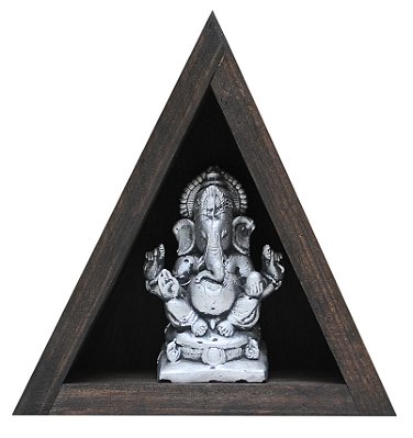 Nicho e Altar Triangular p/ estátuas, pedras e cristais ZR20