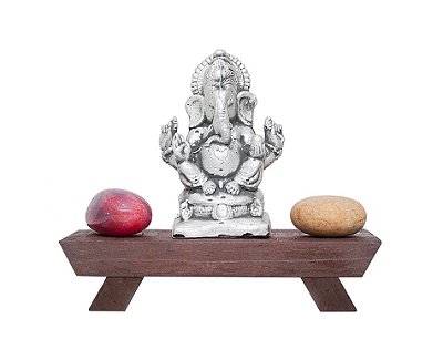 Altar e suporte para velas, pedras e cristais ZA02