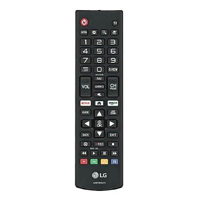 Controle Remoto LG AKB75095315 Teclas Netflix e Amazon