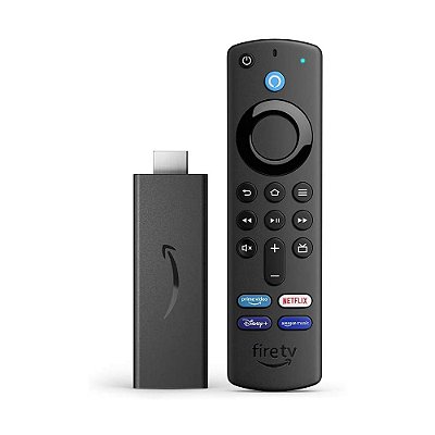 Fire Tv Stick Lite Full HD e controle remoto por comando de voz Alexa