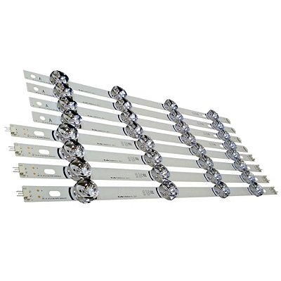 KIT 8 BARRAS DE LED TV 42" LG AGF78402101