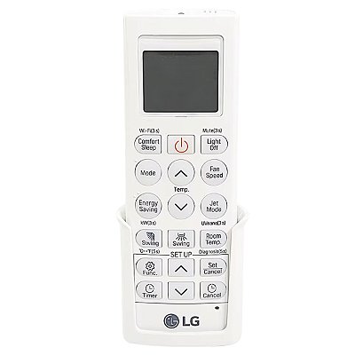 CONTROLE REMOTO AR-CONDICIONADO LG AKB76038401 FRIO E QUENTE