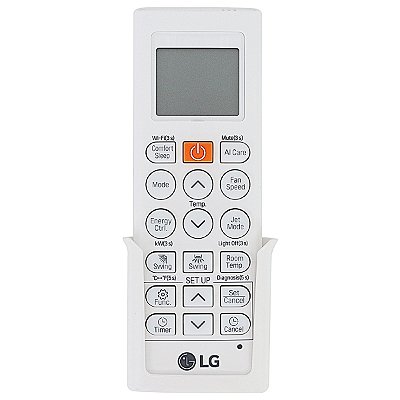 CONTROLE REMOTO AR-CONDICIONADO LG AKB75215424 FUNÇÃO FRIO