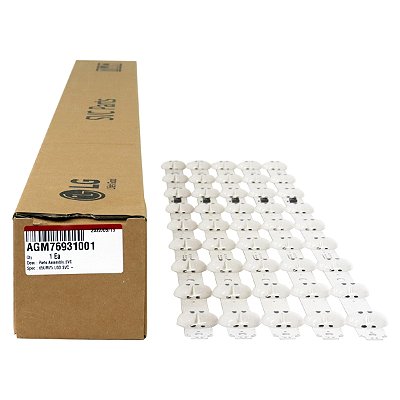 KIT 5 BARRAS DE LED TV 65UM7520PSB LG - AGM76931001