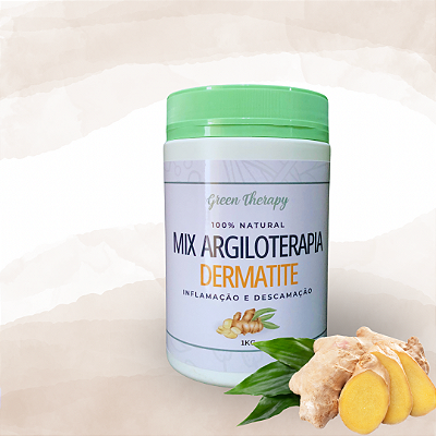 Argila Mix Dermatite seborreica - Gengibre