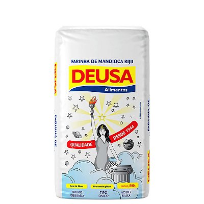 10 Farinha de Mandioca Biju Deusa 500g