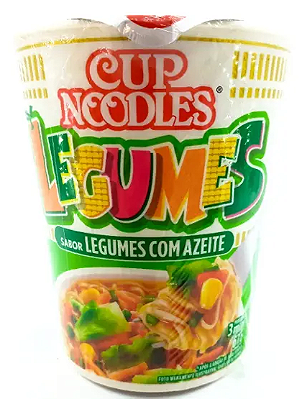 5 Cup Noodles Nissin Legumes com Azeite