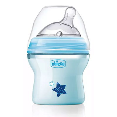 Mamadeira Step Up 150ml (0m+) Azul Estrela - Chicco