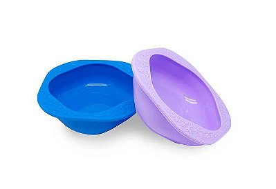 Kit com 2 Tigelas em Silicone 200ml -  Marcus & Marcus