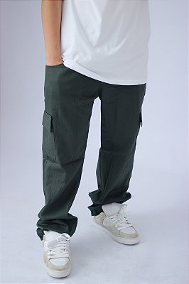 Calça Cargo Verde