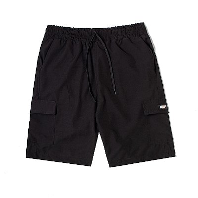 Bermuda Cargo tactel (preta)