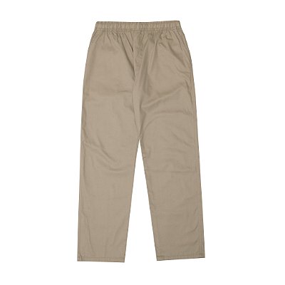 Calça reta em sarja (caqui)