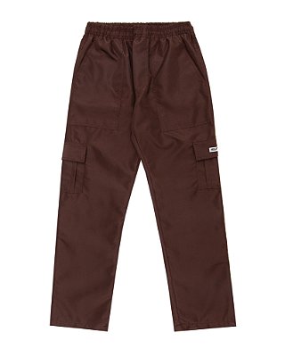Calça Cargo Rip Stop Marrom (borracha)