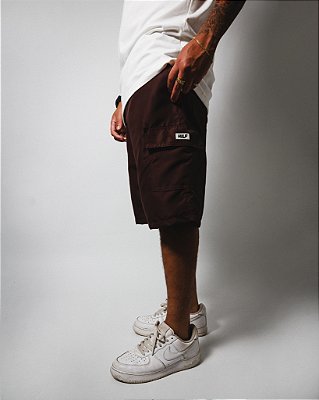 Bermuda Cargo rip stop (marrom)