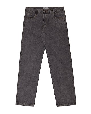 Calça Balão jeans Marmorizada