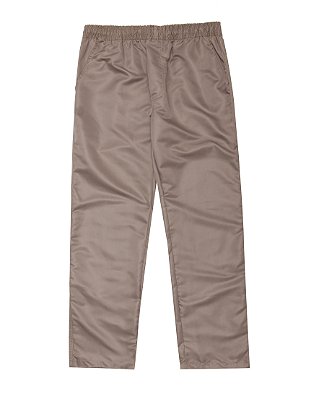 Calça Reta tactel (caqui)