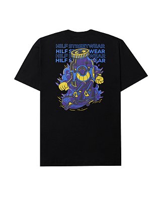 Camiseta Hilf SKATER (preta)