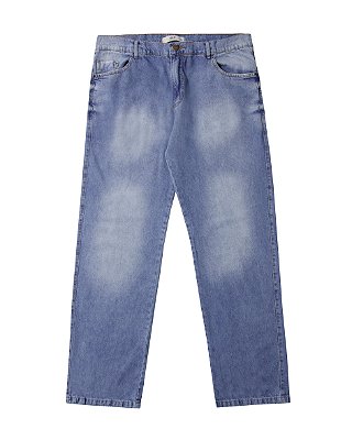 Calça jeans BALÃO com lavagem