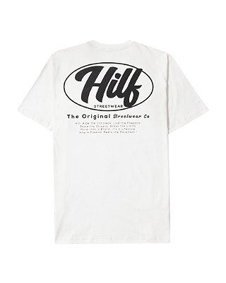 Camiseta Hilf Name (off white)